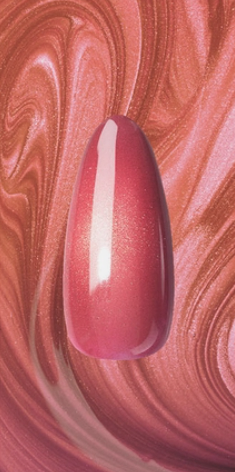 Dual Cherry nail color